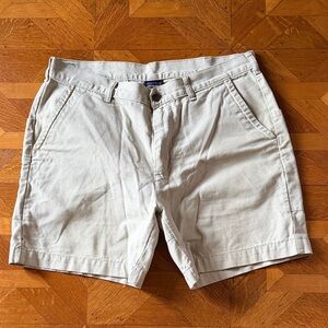 Patagonia Men's Light Tan Flat Front Shorts